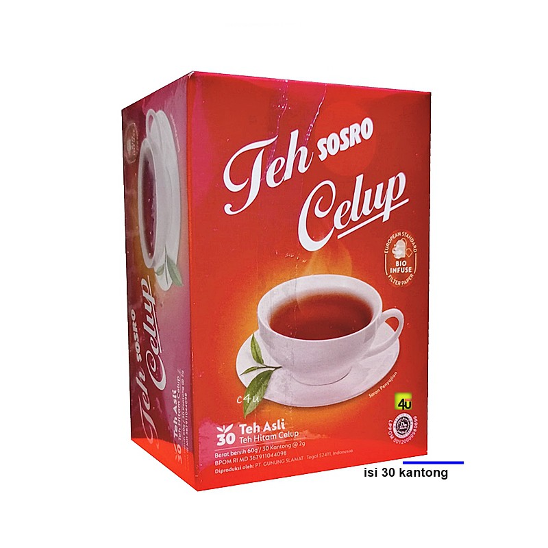 

Sosro - Teh Celup - isi 30 kantong