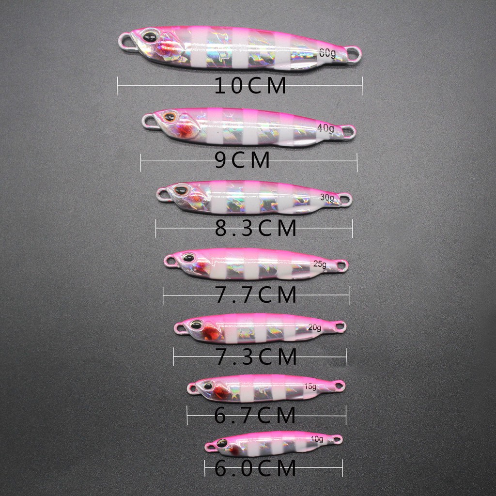 SYFishing 1Pcs Japan Duo Jig Luminous Umpan Pancing Swimbait 10g/20g/30g/40g/50g/60g Bass Fishing Lure Ikan Kail Wobbler Jigging Bait Tackle