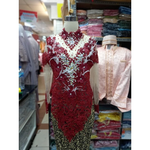 ATASAN KEBAYA PAYET-KEBAYA MODERN