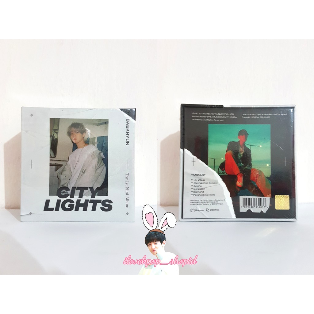 BAEKHYUN 'CITY LIGHTS' KIHNO ALBUM