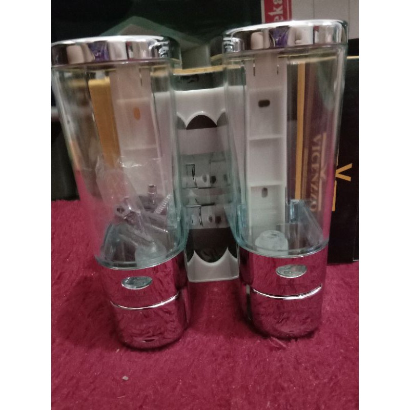 Tempat Sabun Cair Tekan Vicenzzo 600ml / Touch Soap Dispenser