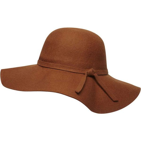 brown floppy hat