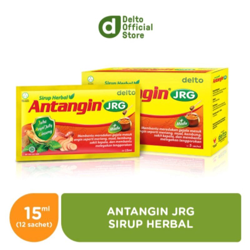 

Sirup Herbal Antangin JRG isi 12 sachet