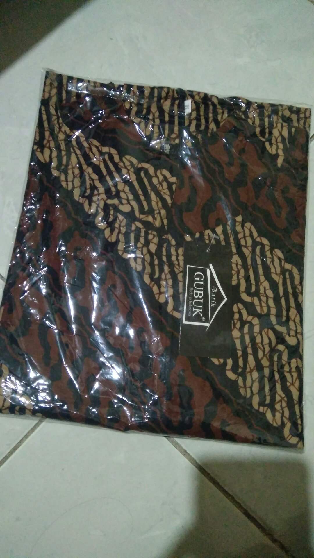 M-l-xl-xxl Batik Tunik Wanita Asj Sa Hrb026 Kenongo Pekalongan Sogan Tulis