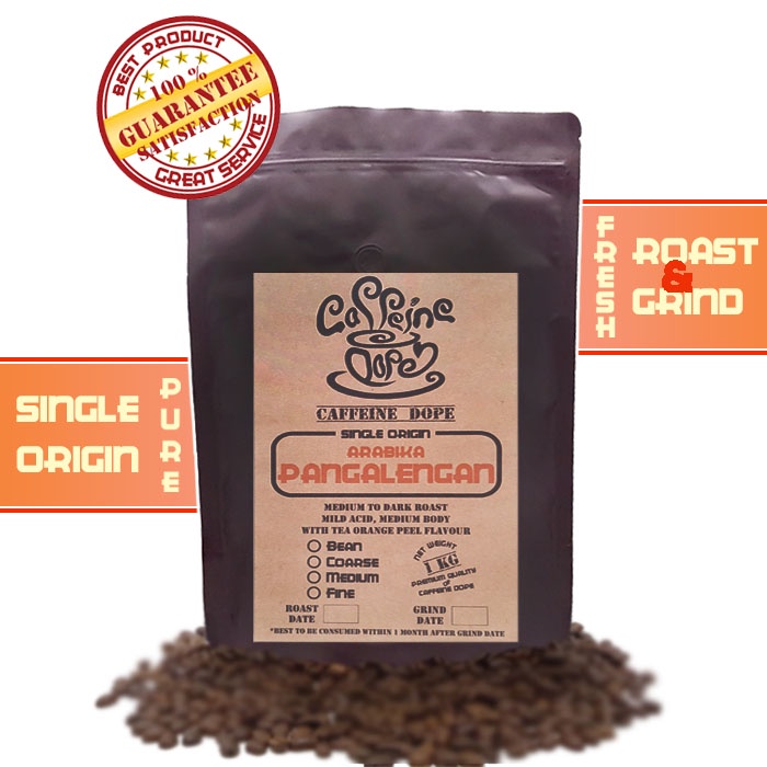 

Kopi Arabika Tilu Pangalengan 1 Kg Single Origin - Bean/Biji & Ground/Bubuk