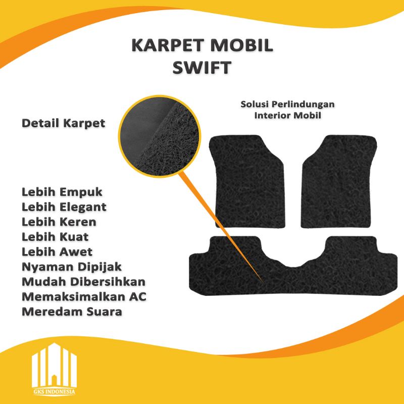 Karpet Mobil Suzuki Swift Karpet Mie / Bihun SC