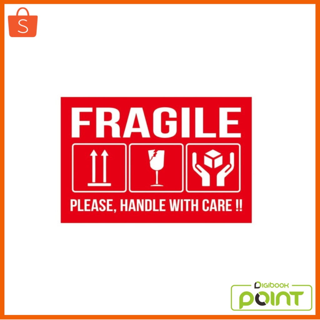 

Stiker Fragile - Sticker handle with care - Stiker Awas Pecah | Chromo