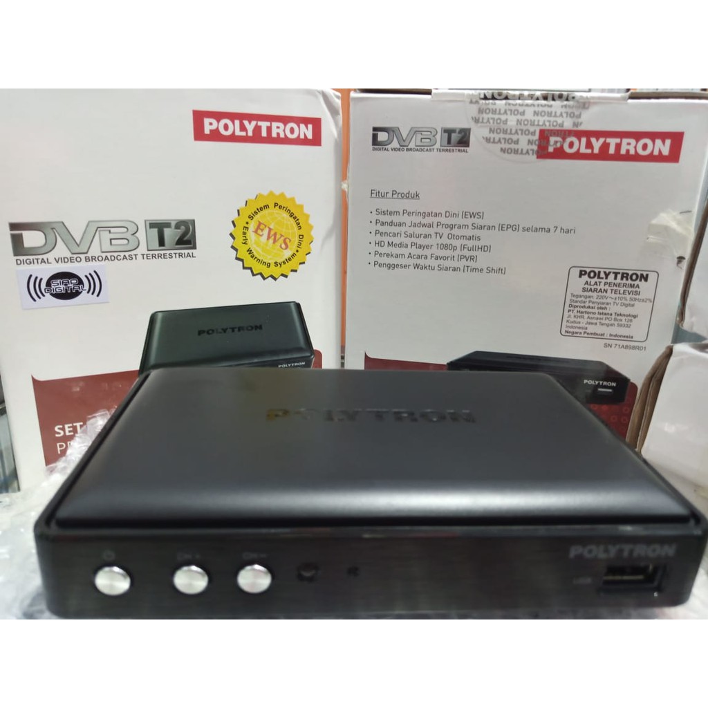 SET TOP BOX DVB POLYTRON HD