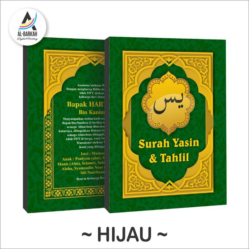 Jual Buku Yasin Dan Tahlil | Shopee Indonesia