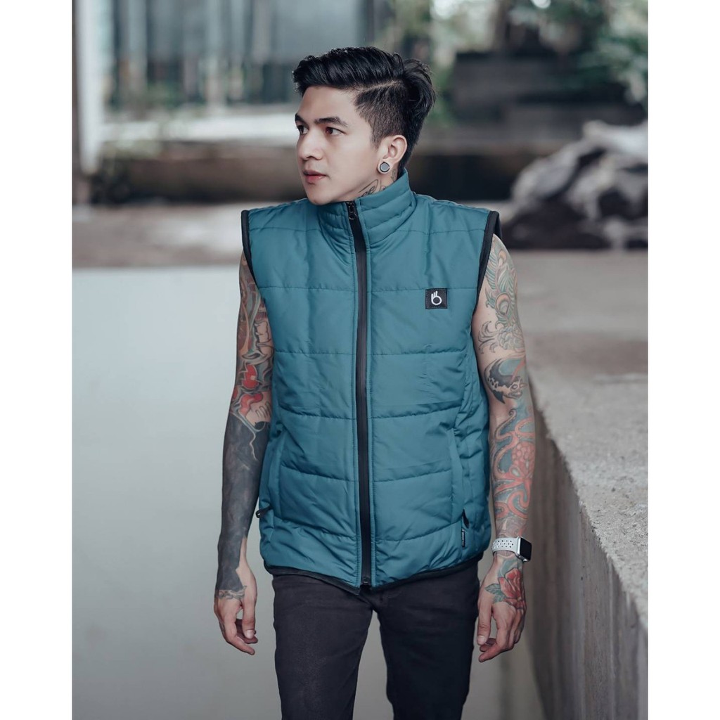 Rompi pria musim dingin tebal/vest pria tahan angin