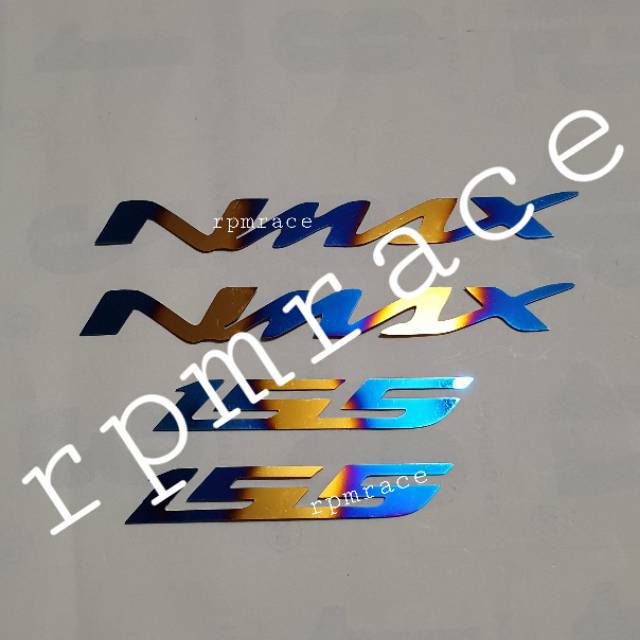 Emblem twotone yamaha nmax 155 Thailand emblem yamaha nmax twotone thailand free lem perekat