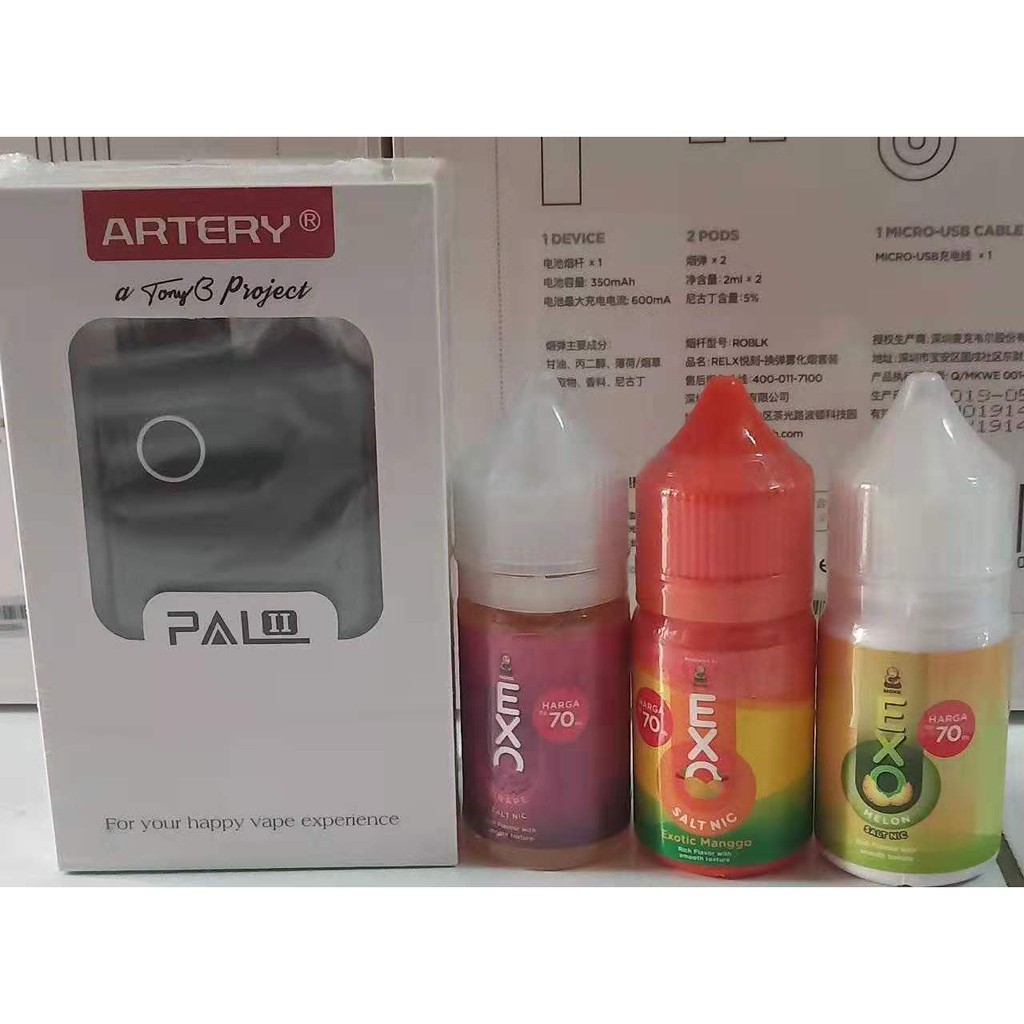 paket ngebul Authentic Pal 2 Kit by Artery pod system