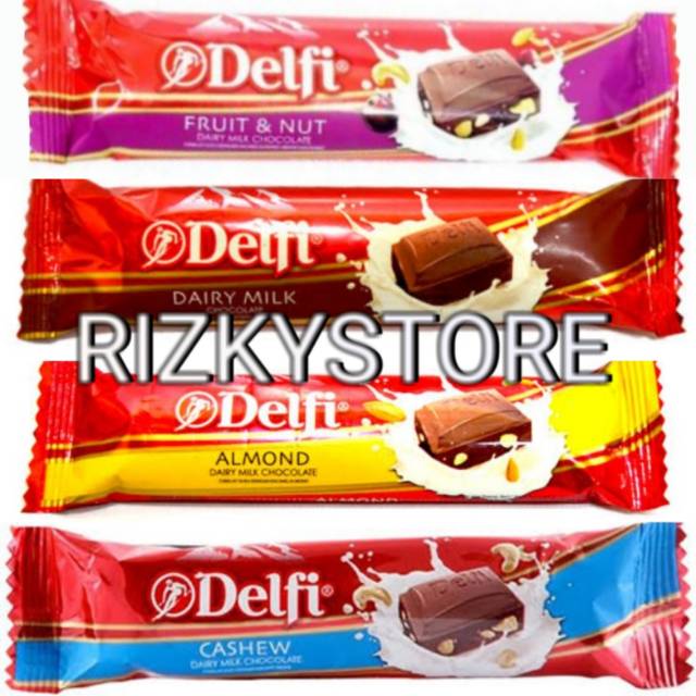 Cokelat Delfi Dairy Milk 27 Gram / kemasan kecil | Shopee