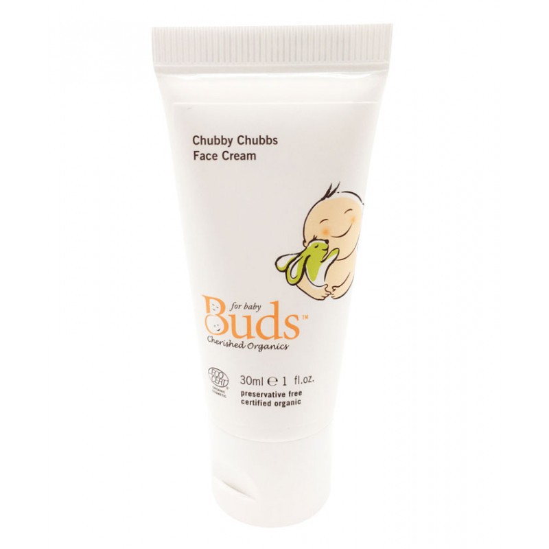 Buds Organics- Chubby Chubbs Baby Face Cream 30ml - Krim Wajah Bayi Organik