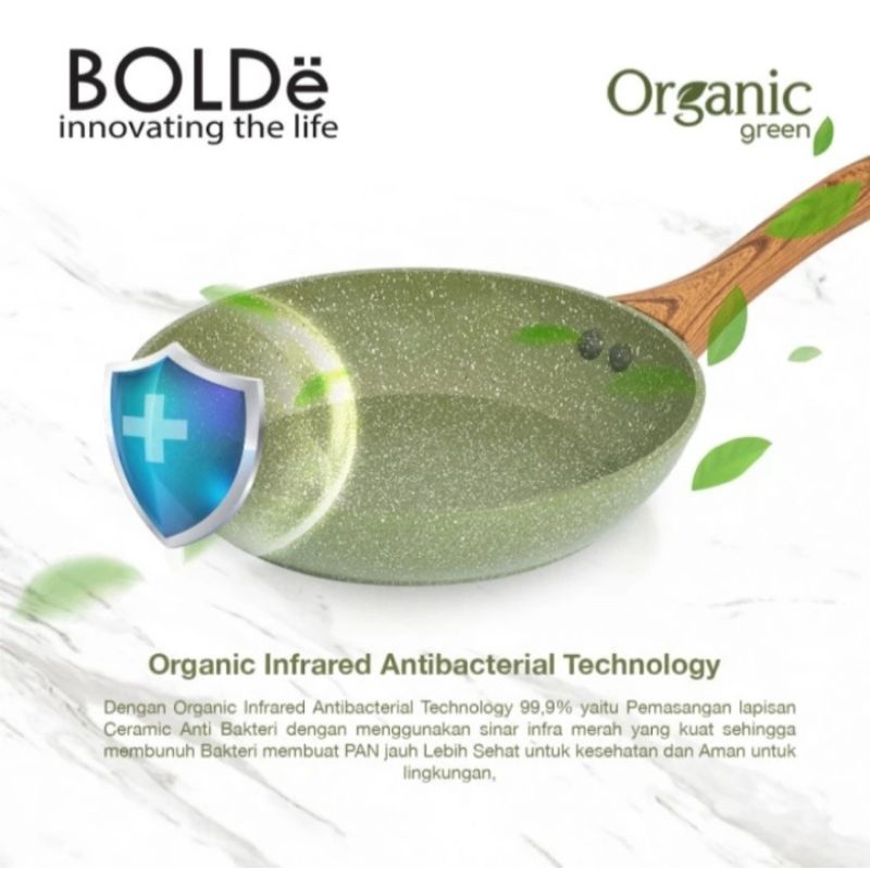 BOLDe Organic Green Set 5 PCS