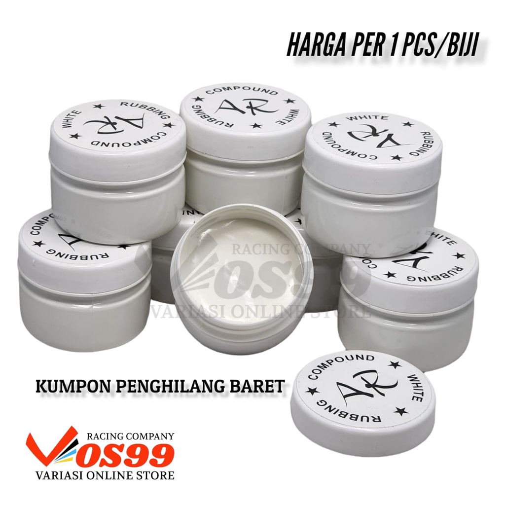 Kumpon Putih Penghilang Baret Poles Gosok Compound Kumpon Compon