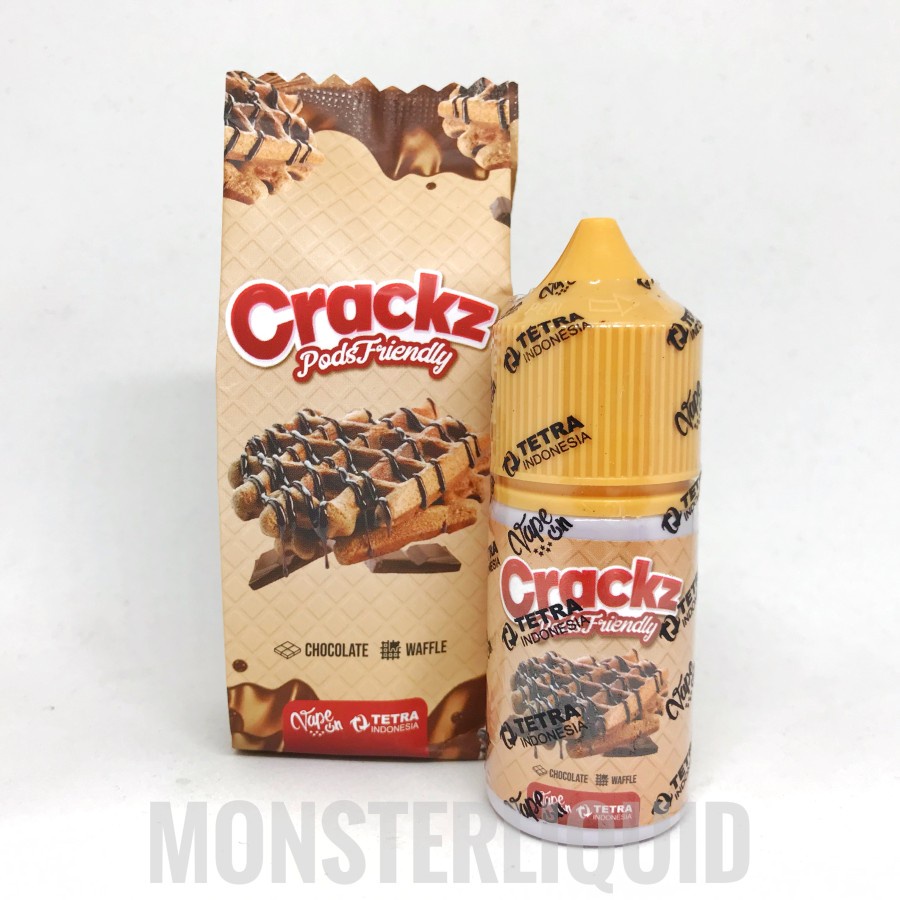 PODS CRACKZ V4 CHOCOLATE WAFFLE BY TETRA 12MG 30ML