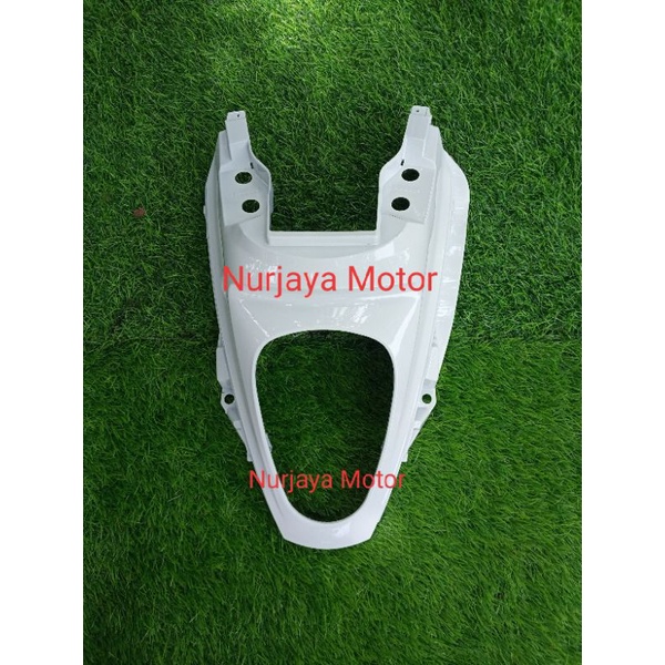 Body kap belakang dudukan lampu belakang Scoopy karbu putih