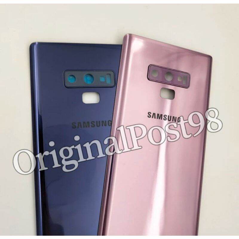 Backdoor Plus Ring Kamera Samsung Note 9 N960 | Backdoor Back Casing Tutup Belakang Batre Dan Ring Camera Samsung Note 9 N960F Original