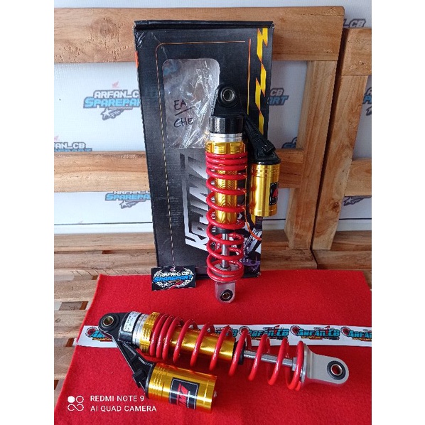 Shock Tabung KOJIMA Hyper 320 pir Merah