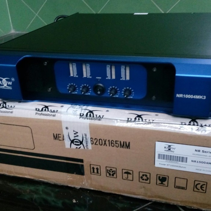 power amplifier RDW NR10004MK3 NR 10004 MK3 NR10004 ORIGINAL 4 channel