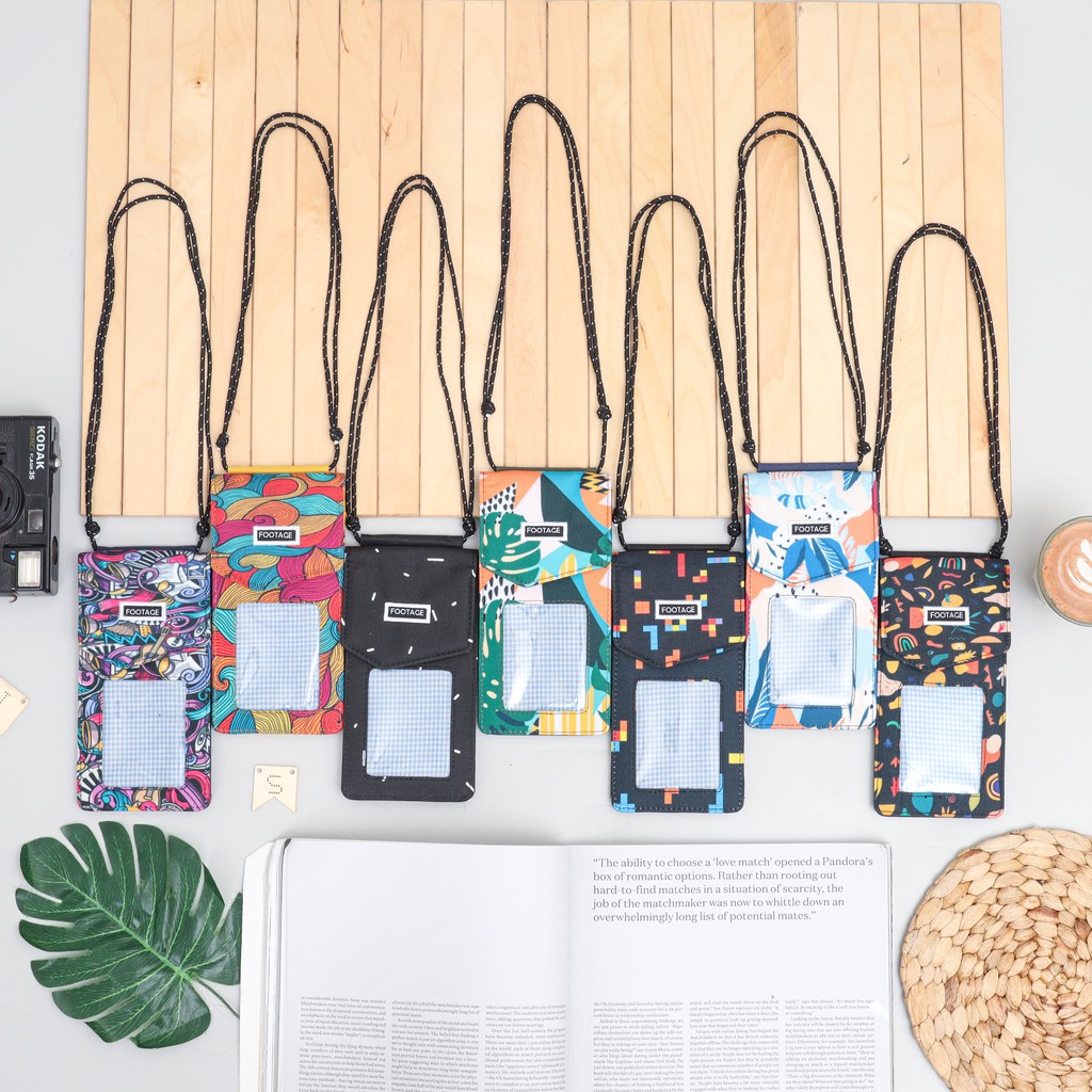 Dompet HP ID Card Holder Hanging Phone Wallet Kalung Gantung Leher Multifungsi Wanita Pria TS-10