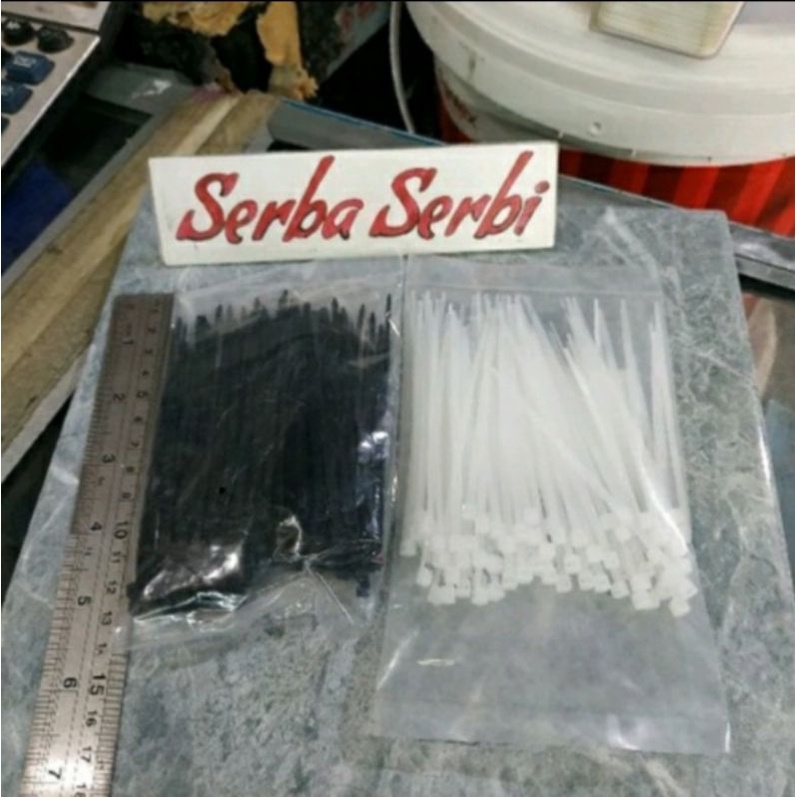 

[/PACK 100PCS 2.5x100MM KABEL TIES]Pengikat serbaguna 10cm