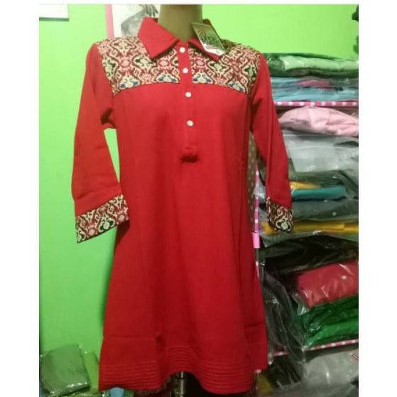 kaos unclewest batik