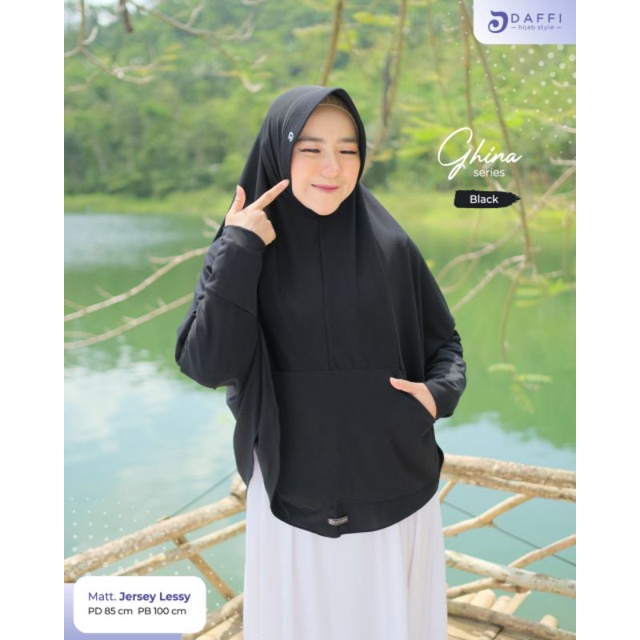 Jilbab Instan Lengan Ghina By Daffi