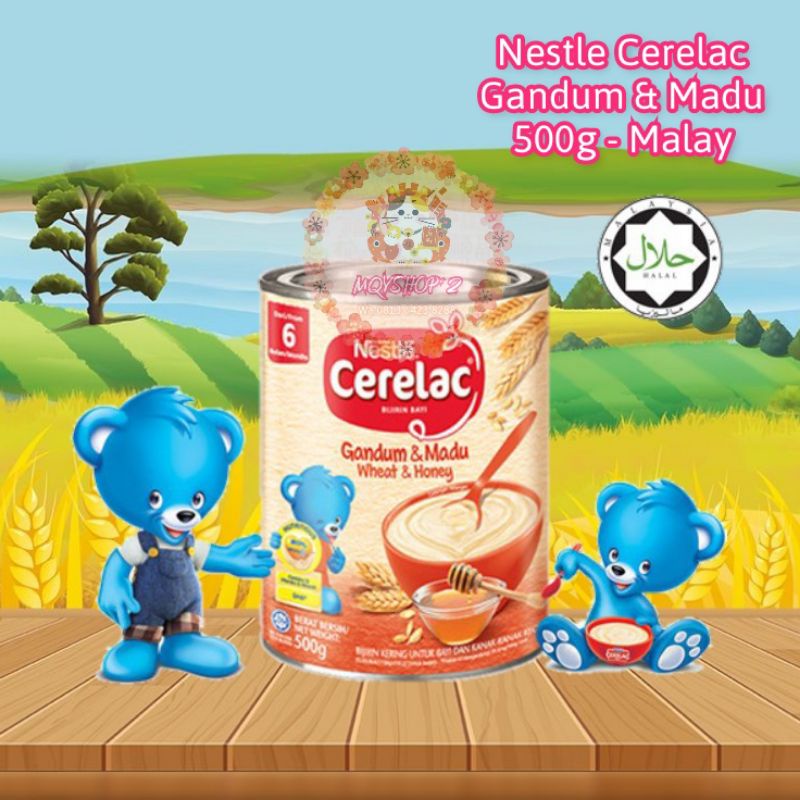 Nestle Cerelac Madu dan Gandum 500g Malay