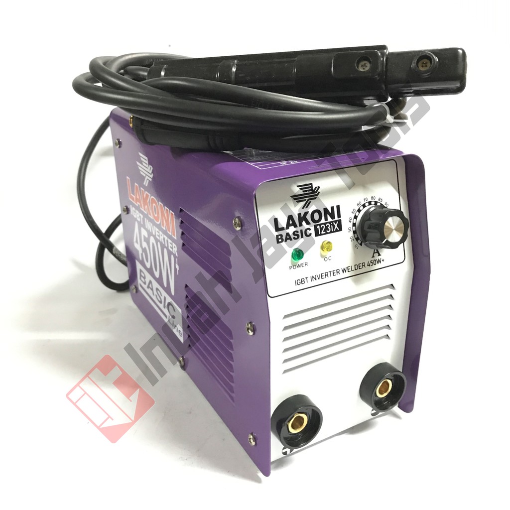  MESIN LAS LAKONI 123IX  450 Watt Mesin Las LAKONI 123IX  