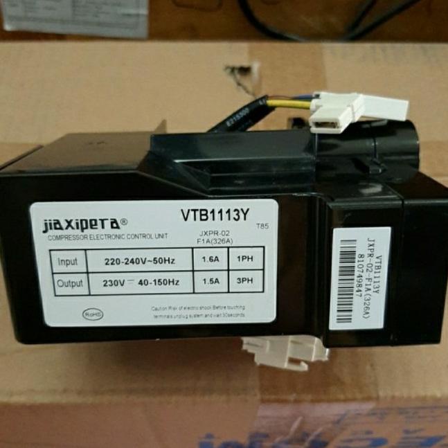 jual PCB MODUL KULKAS AQUA INVERTER JAPANG TYPE VTB1113Y 1 SET DENGAN BOK