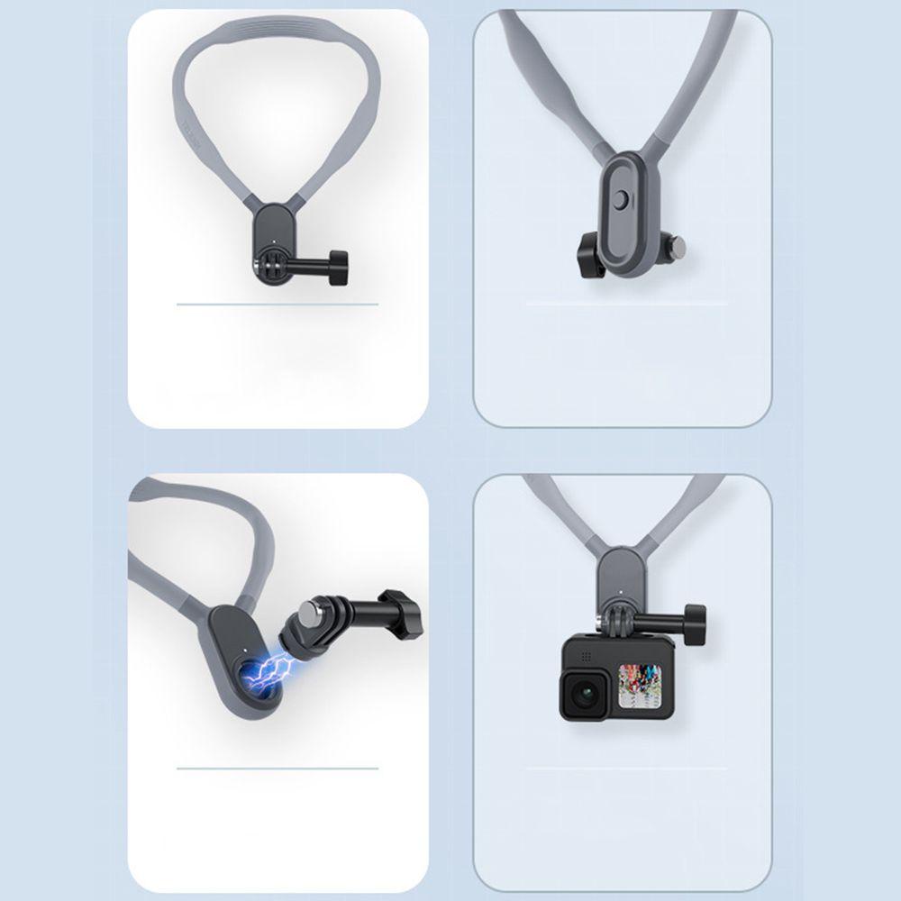 POPULAR Populer Hold Mount New Hands Free Bracket Lanyard Strap Untuk Insta360 /Action2 /Pocket/Go Pro