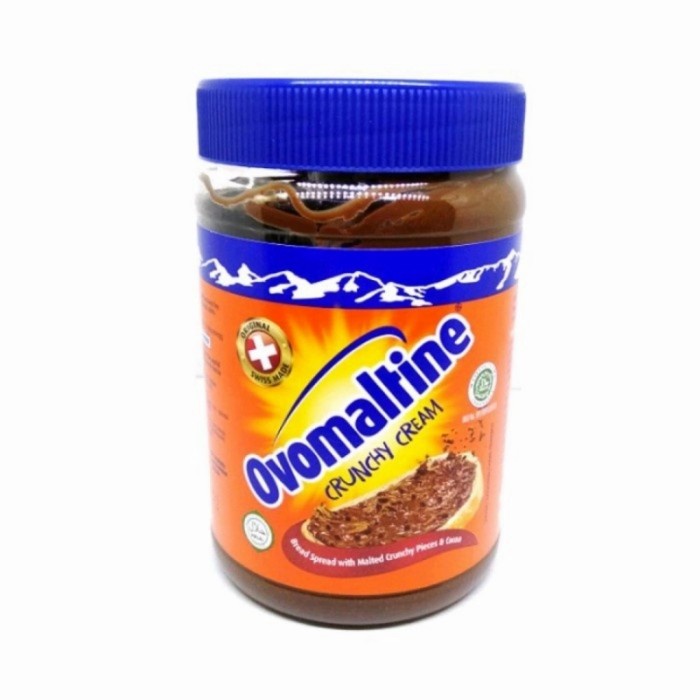 

OVOMALTINE KEMASAN BESAR 680GR OVOMALTINE CRUNCHY CREAM 680 GR COKLAT