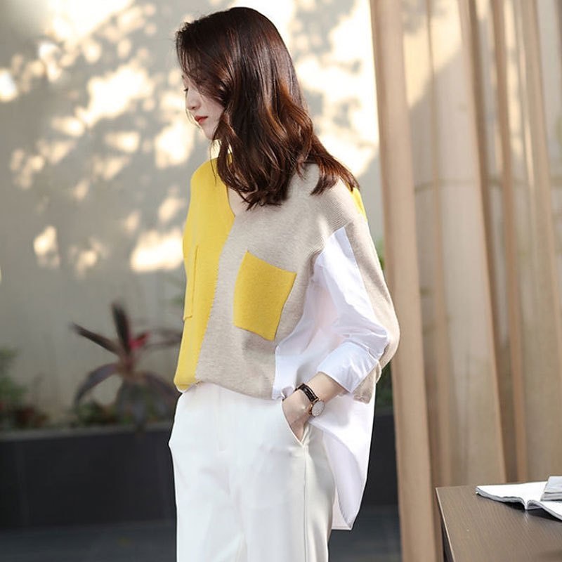 FLORENZA TOP - blouse wanita / korean blouse / blouse murah / korean shirt / baju korea / knit blouse