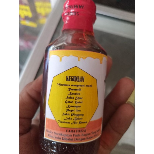 MINYAK SUMBAWA ASLI /CAP. MENJANGAN.  ( ORIGINAL)