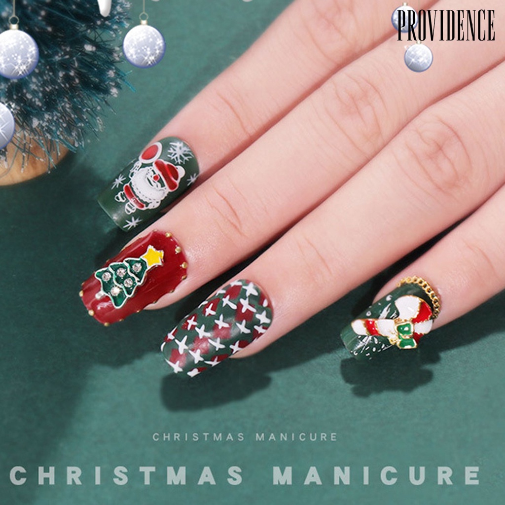 Providence Christmas Nail Art Stamping Template Tree/Snowflake/Snowman Print Image Plate