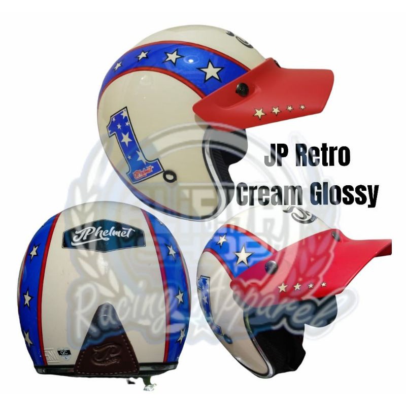 Helm JP Retro Helm half face by JPX