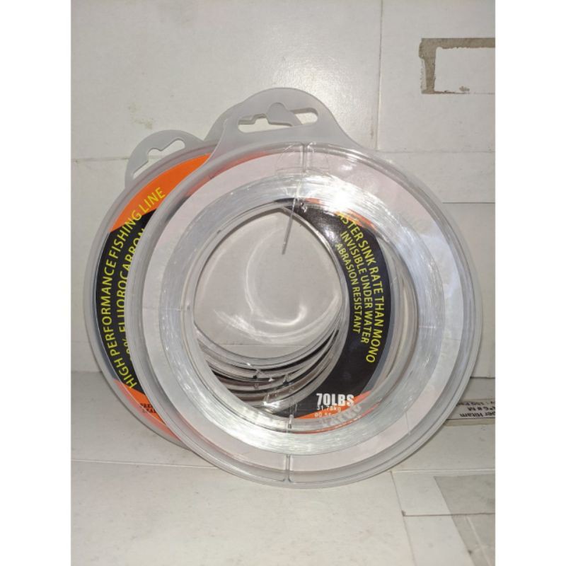 Senar Leader Kobe Red Devil 100% Fluorocarbon Premium Leader