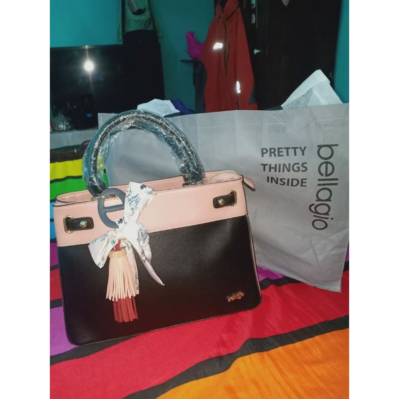 New Tas Bellagio hitam