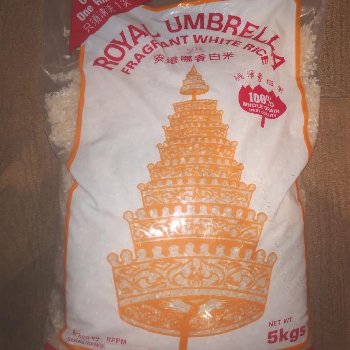 

Ready Stok Beras Thailand Royal Umbrella 5 Kg Terlaris
