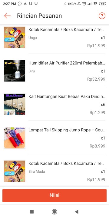 Termurah - Payung Terbalik Kazbrella - Peralatan Hujan