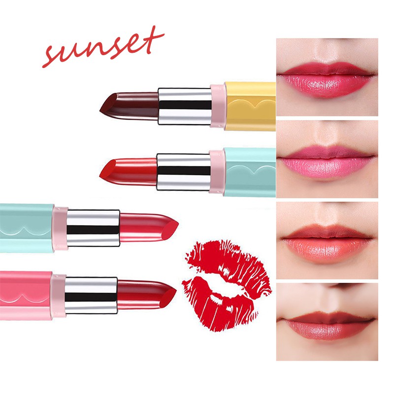 Qic Candy Lipstick Make Up 6colors Tint Lip Gloss Velvet Waterproof Balm Pintalabios Maquiage Shopee Indonesia