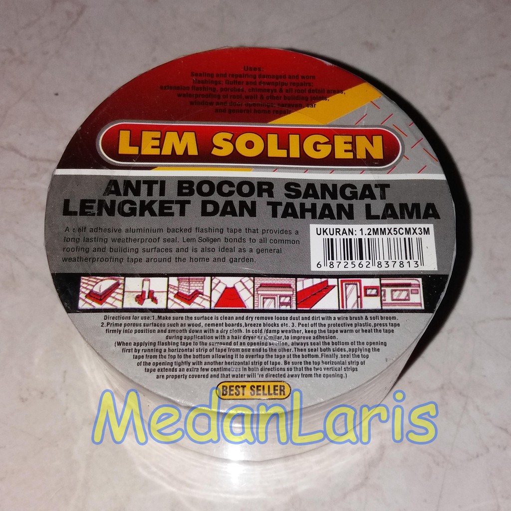 Lem Seng / Lem Anti Bocor / Tambal Talang Asbes / Lem SOLIGEN