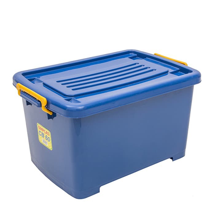 Container Box Sinplas CB 60 Liter Shinpo Dengan Roda / Box Container / Box Kontainer Plastik