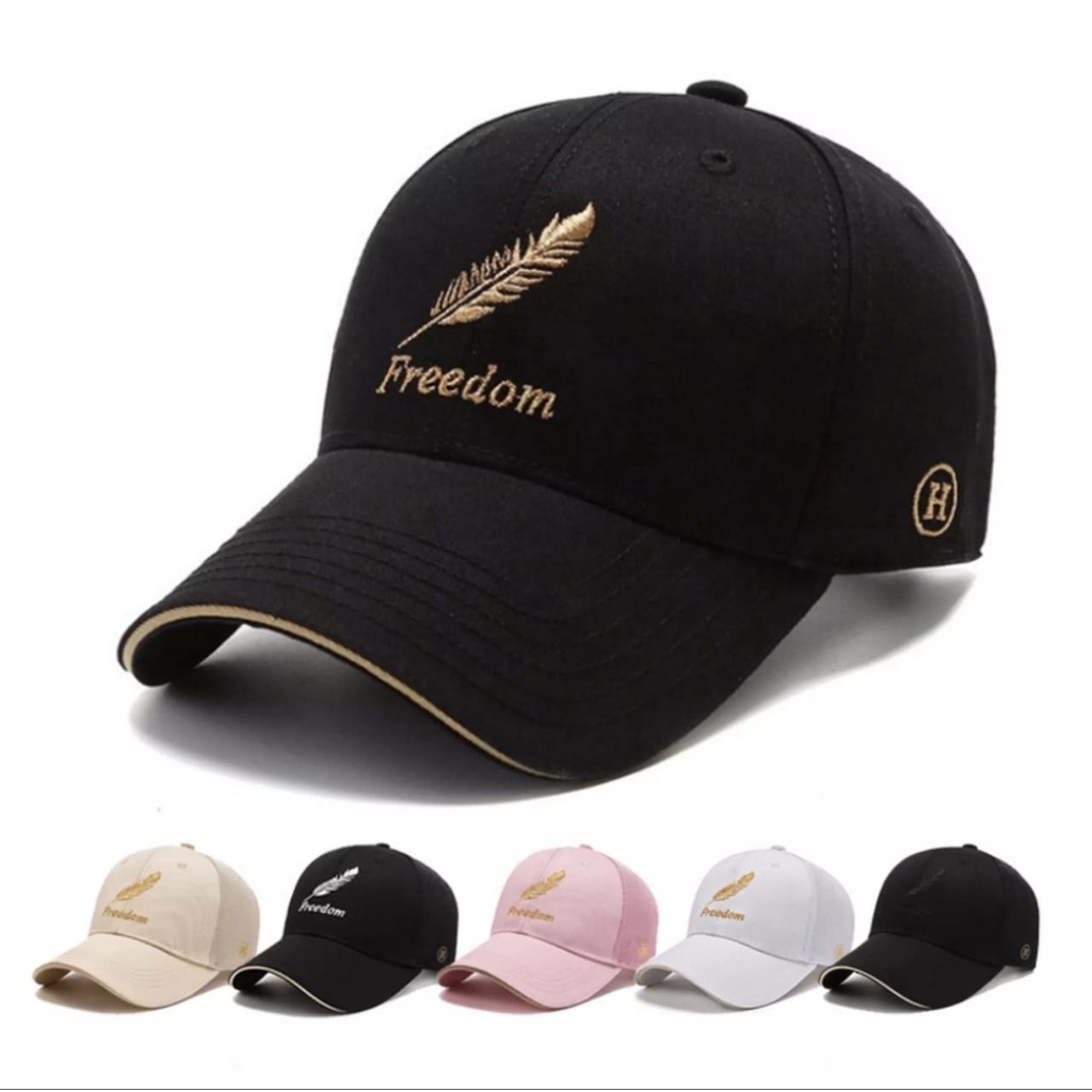 Topi Baseball Cap Freedom Import Pria Wanita Unisex