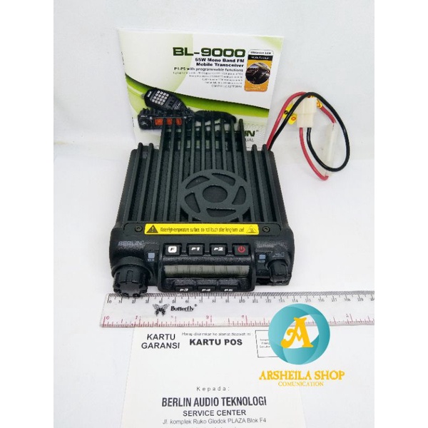 Radio Rig murah berlin bl 9000 65 watt vhf original