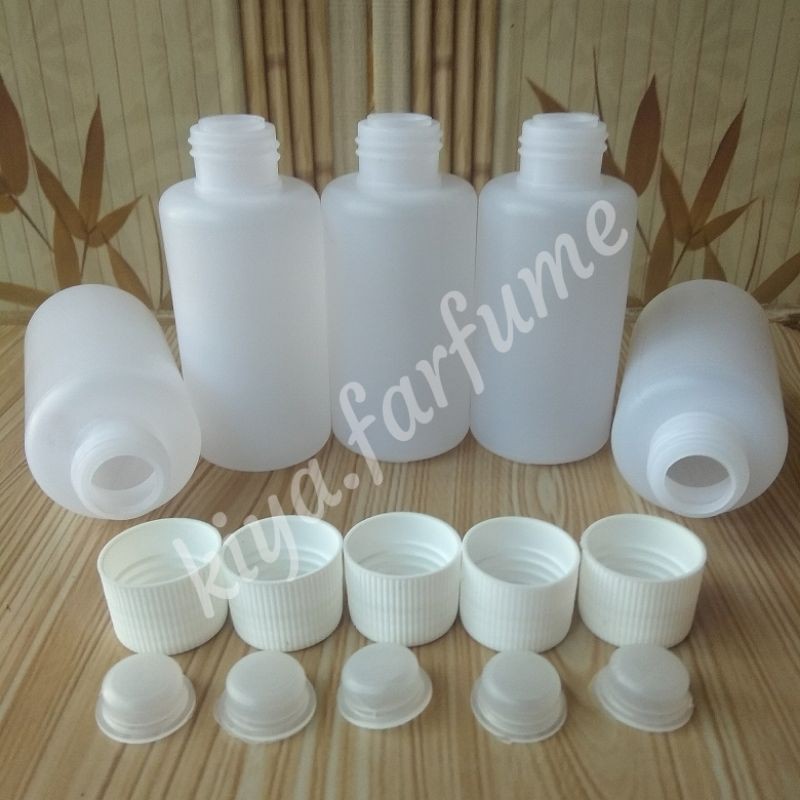 botol kosong 100 ml / botol labor 100 ml putih