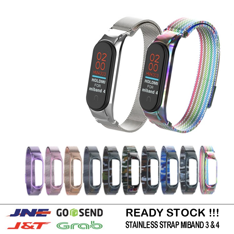 Stainless Steel Strap Xiaomi Mi Band 3 / Mi Band 4