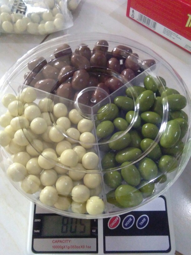 Stoples Kue Kering Sekat 3 Bulat - Golden Sekat 3 Bulat